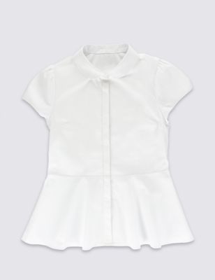 Senior Girls&#39; Cotton Blend Blouse